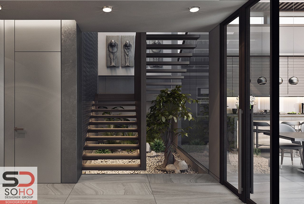 <strong>Дизайн интерьера дома в стилях минимализм, ар-деко</strong><i>→</i>